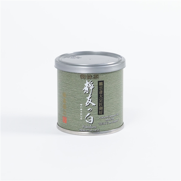 鵬雲斎大宗匠御好 御抹茶 静友の白 20g缶入