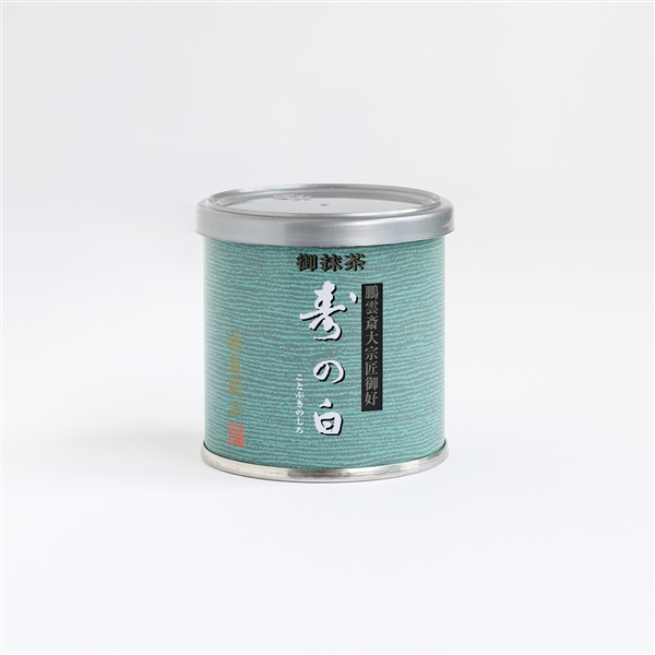 鵬雲斎大宗匠御好 御抹茶 寿の白 20g缶入